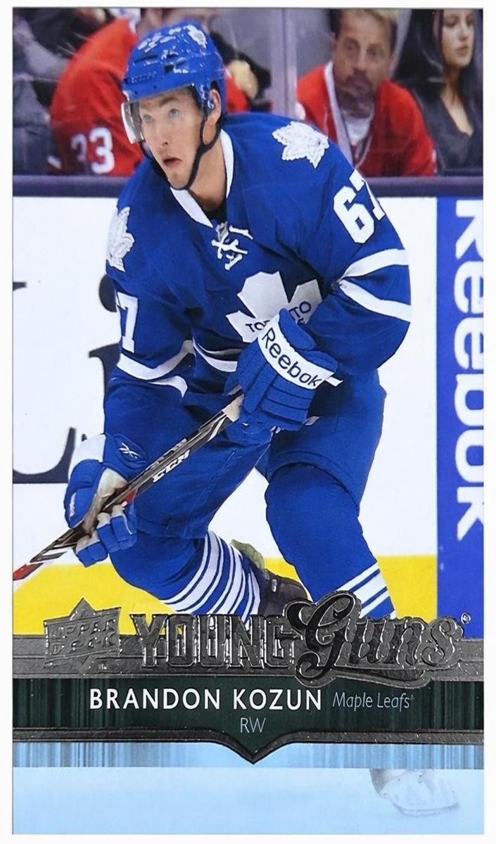 2014 Upper Deck Brandon Kozun #244 card