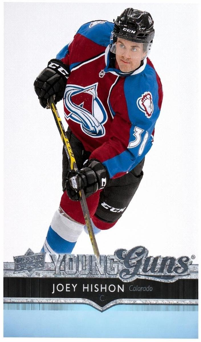 2014 Upper Deck Joey Hishon #216 card
