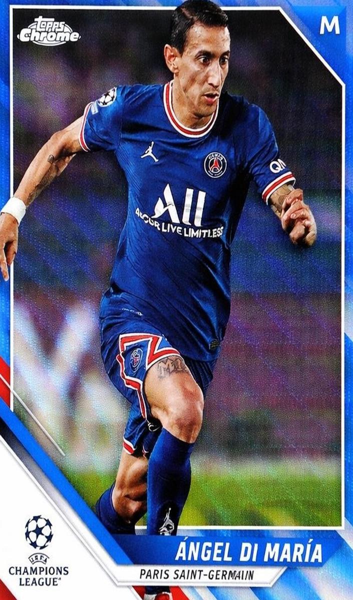2021 Angel Di Maria [Black and White Raywave] #19