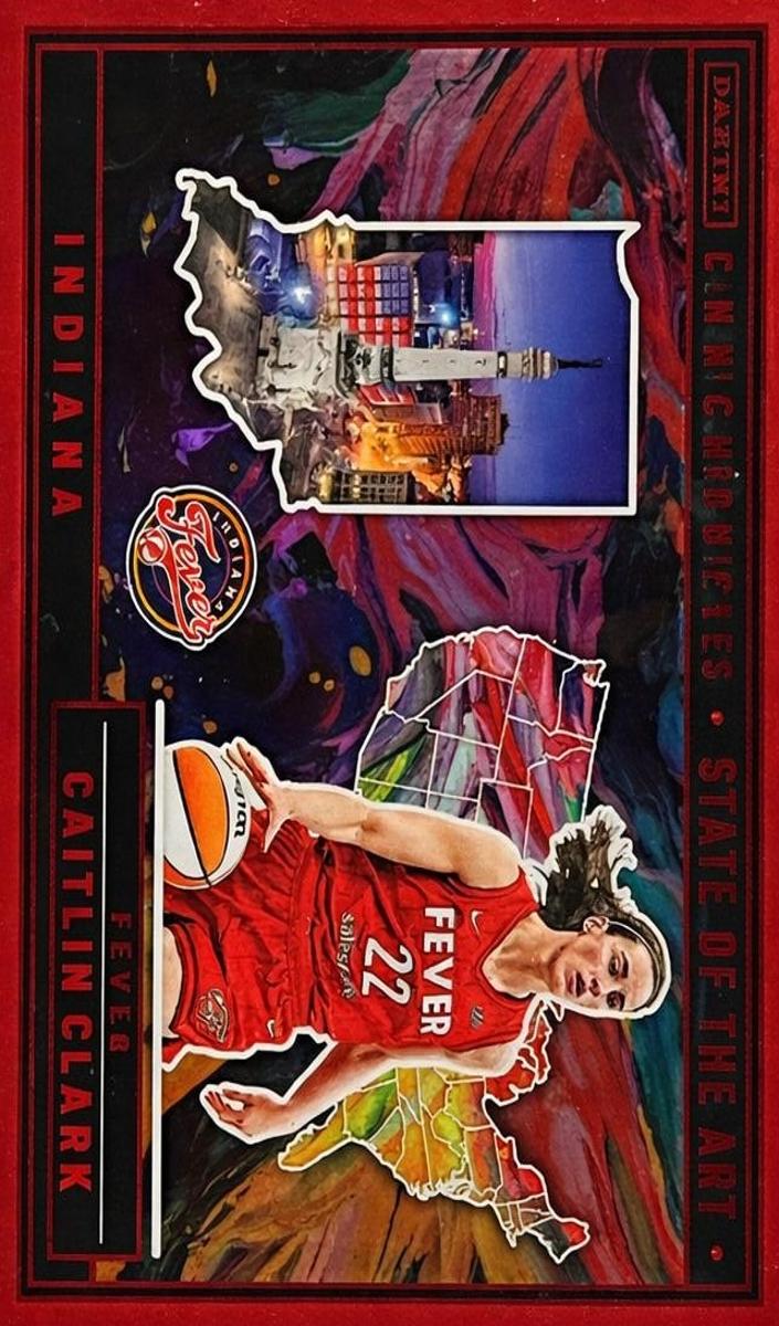 2025 Caitlin Clark [Red Holo] #85