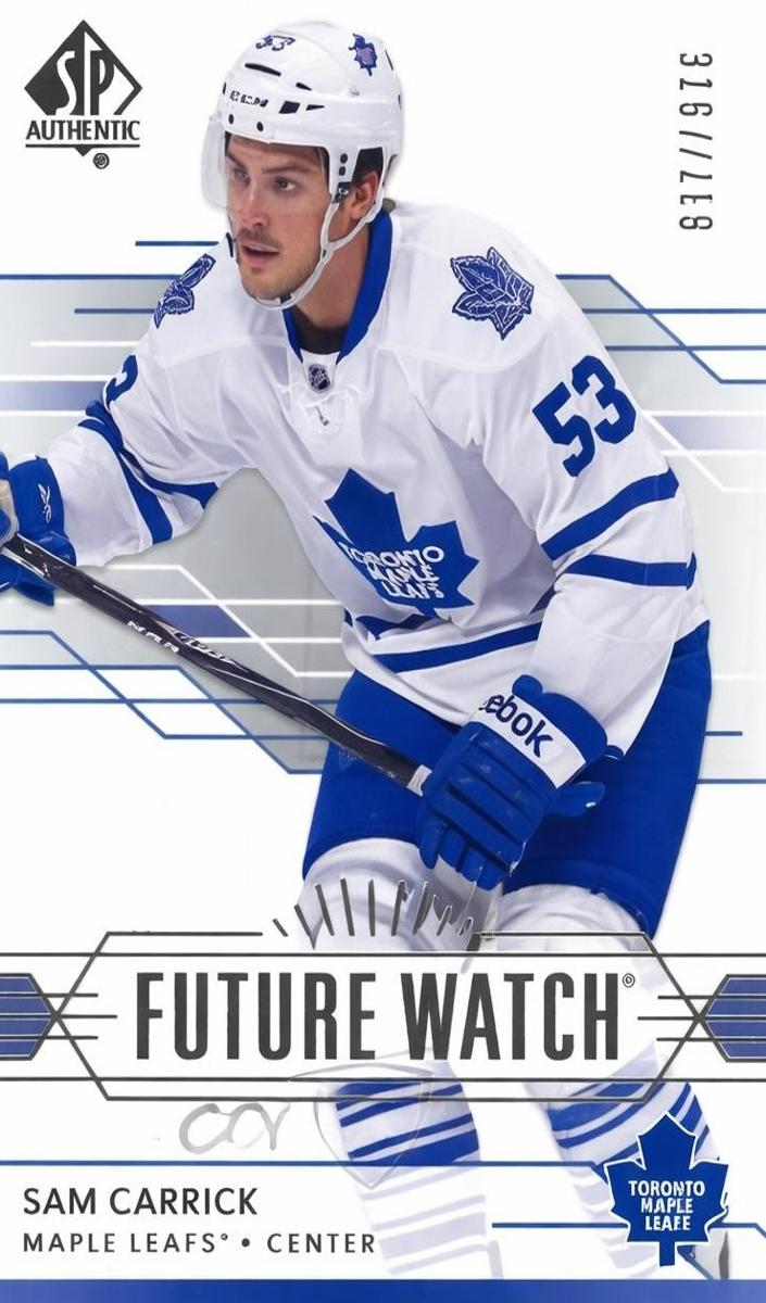 2014 SP Authentic Sam Carrick #202 card
