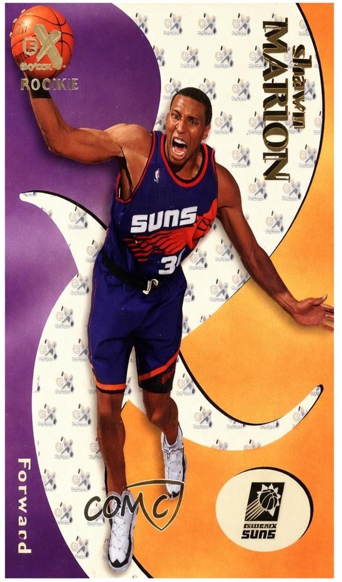 1999 Skybox E-X Shawn Marion #68 card