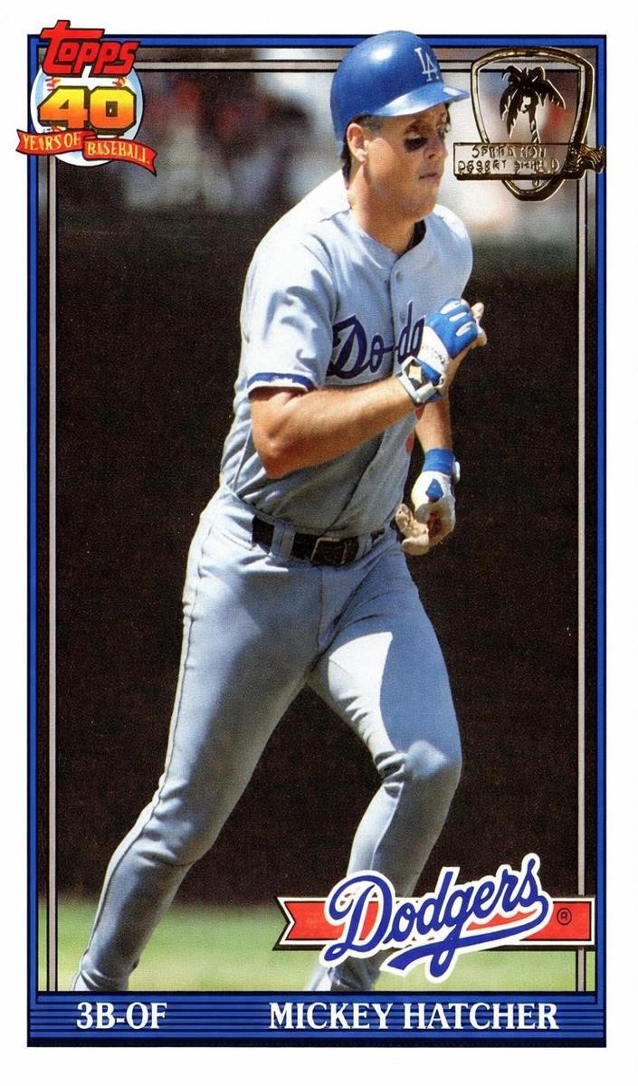 1991 Mickey Hatcher #152