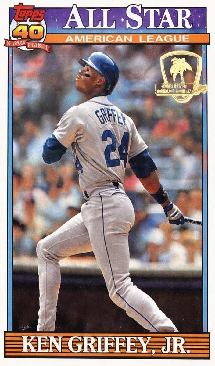 1991 Topps DESERT SHIELD #392 Ken Griffey Jr. front