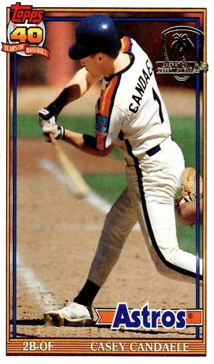 1991 Casey Candaele #602