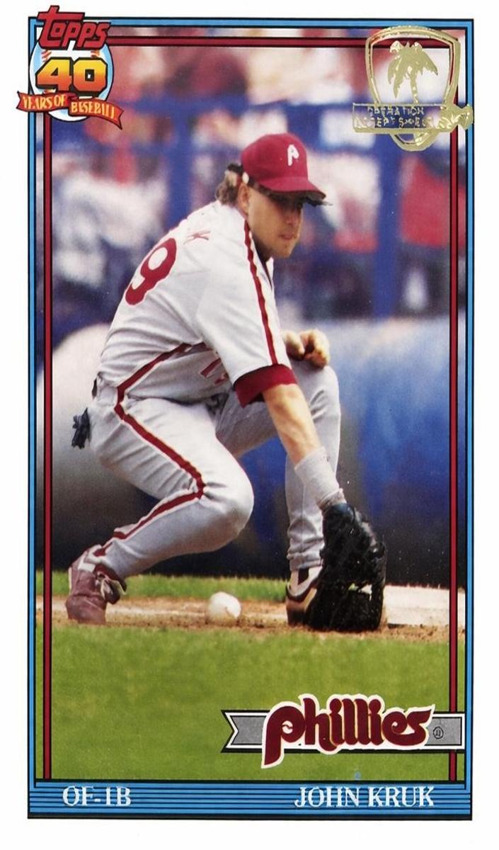 1991 John Kruk #689