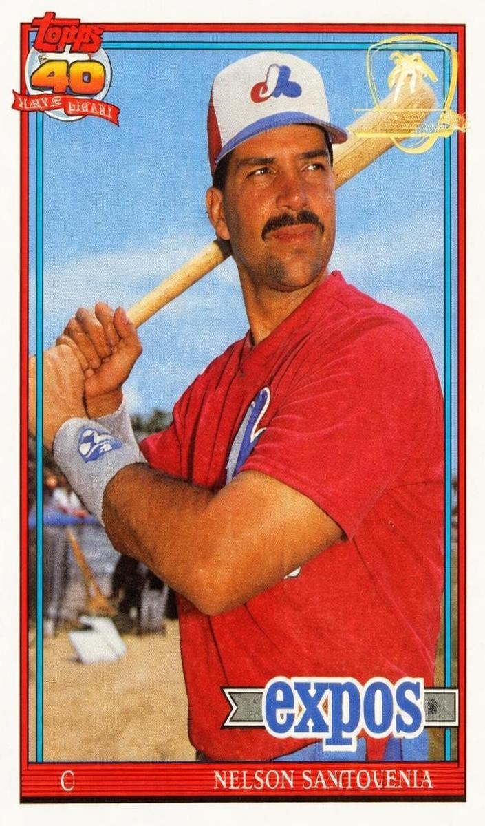 1991 Nelson Santovenia #744