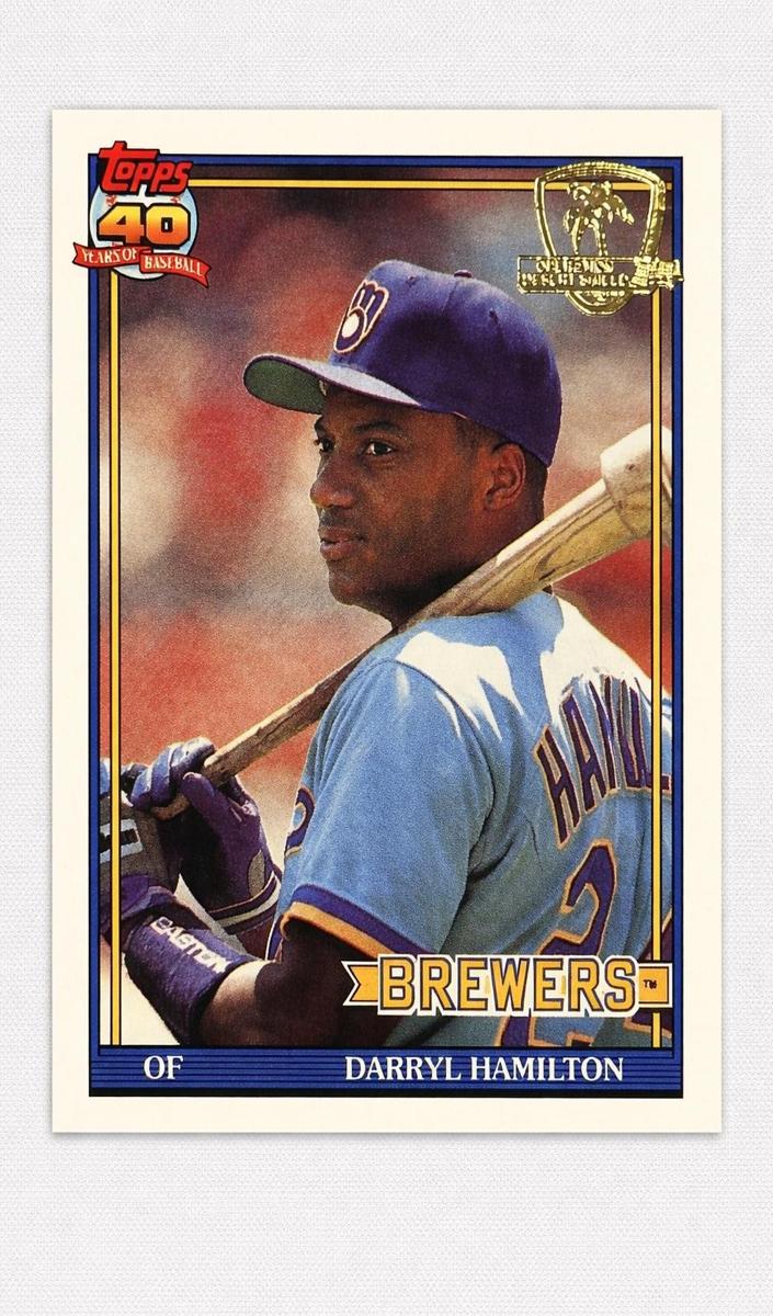 1991 Darryl Hamilton #781