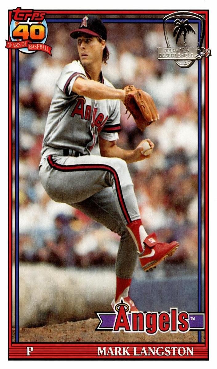 1991 Mark Langston #755
