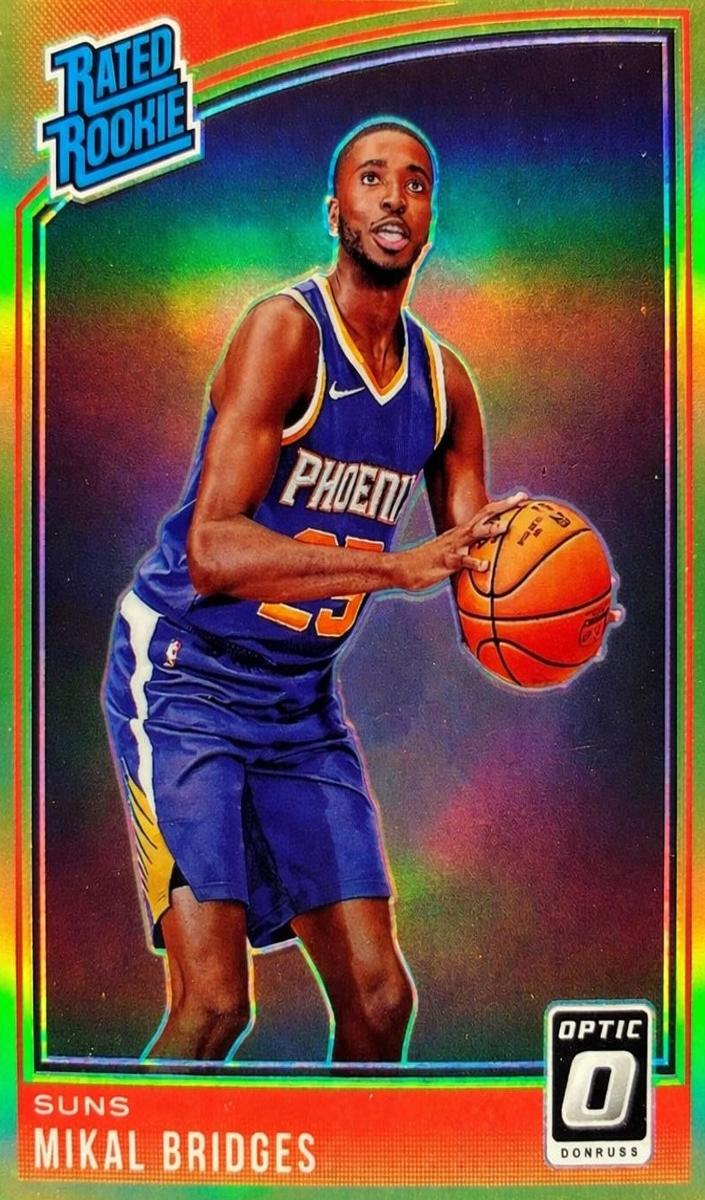 2018 Mikal Bridges [Lime Green] #200