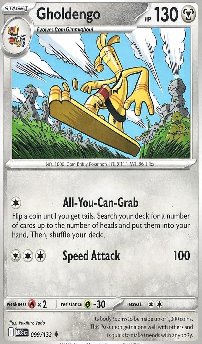 Gholdengo 2025 Pokemon Mega Evolution