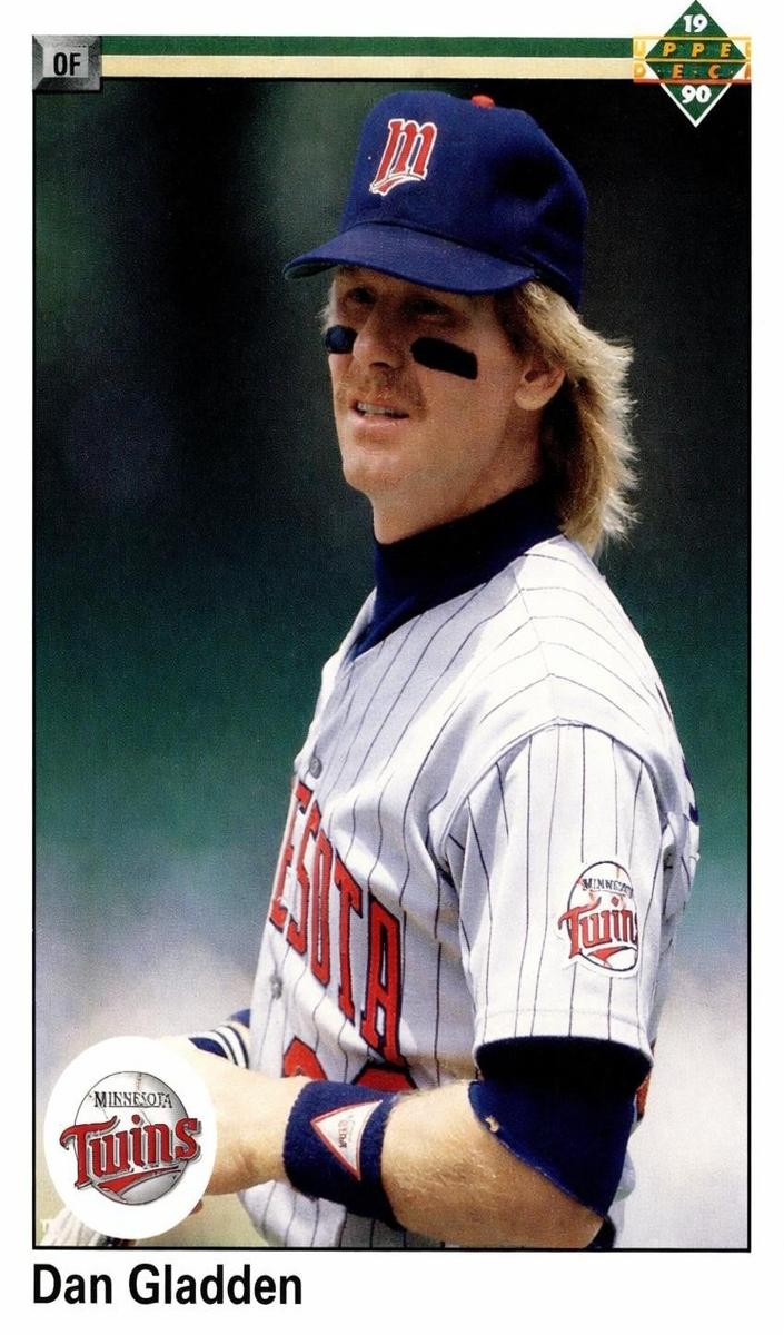 1990 Upper Deck Dan Gladden #238 card