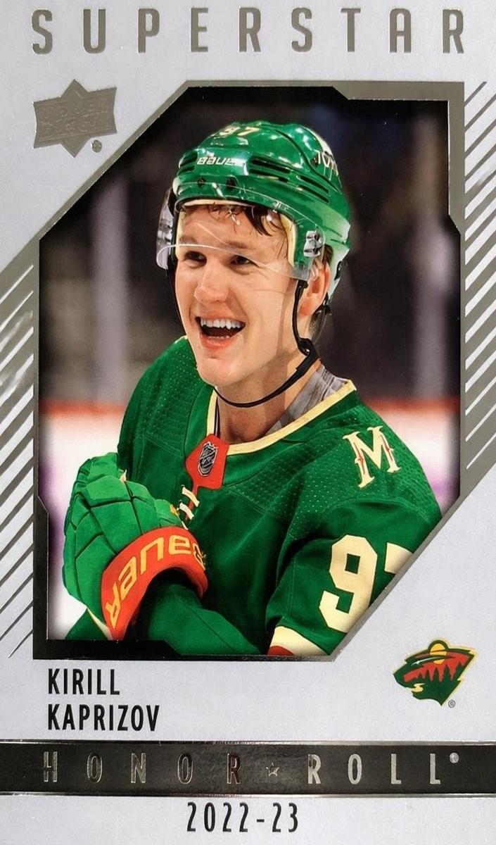 2022 Upper Deck Kirill Kaprizov [Red] #HR-39 card