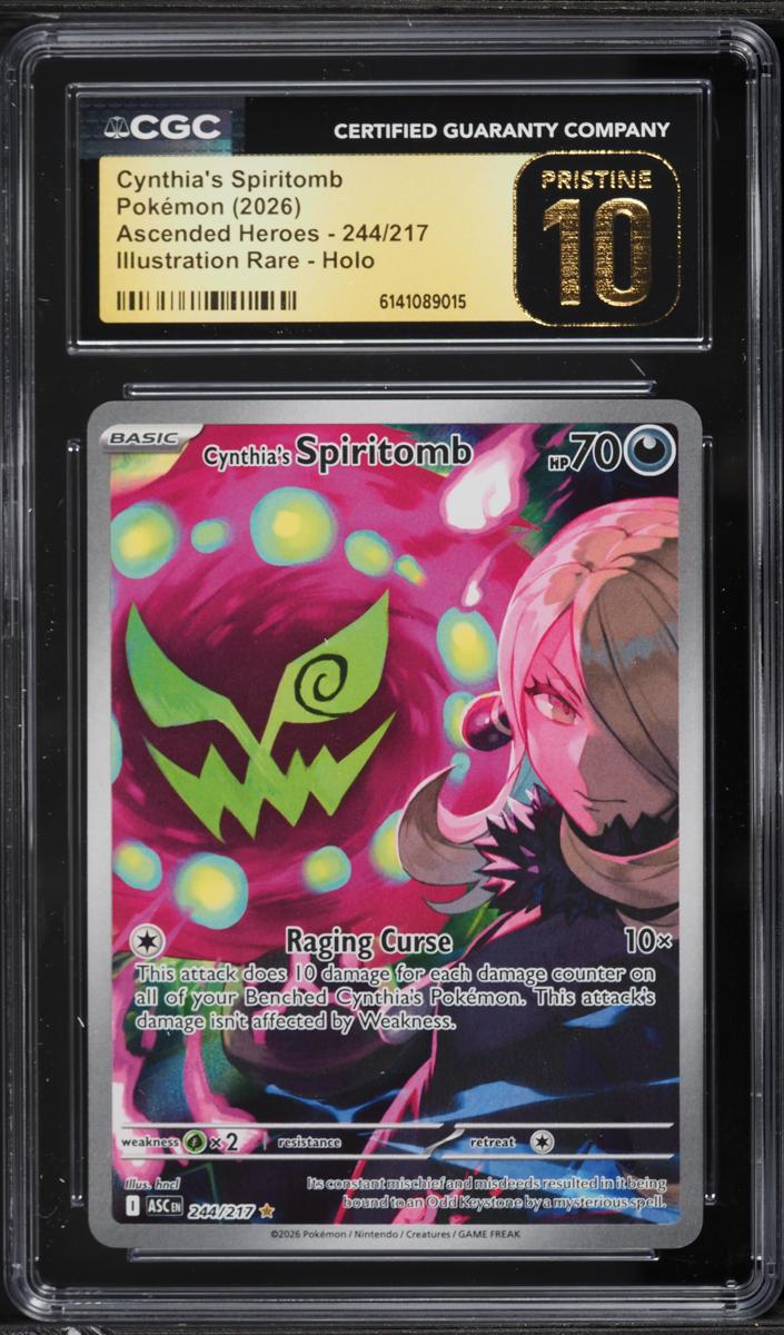 Cynthia's Spiritomb 2026 Pokemon Mega Evolution Ascended Heroes