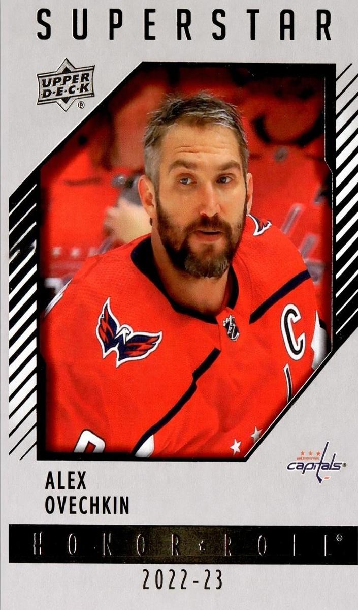 2022 Upper Deck Alex Ovechkin [Red] #HR-27 card