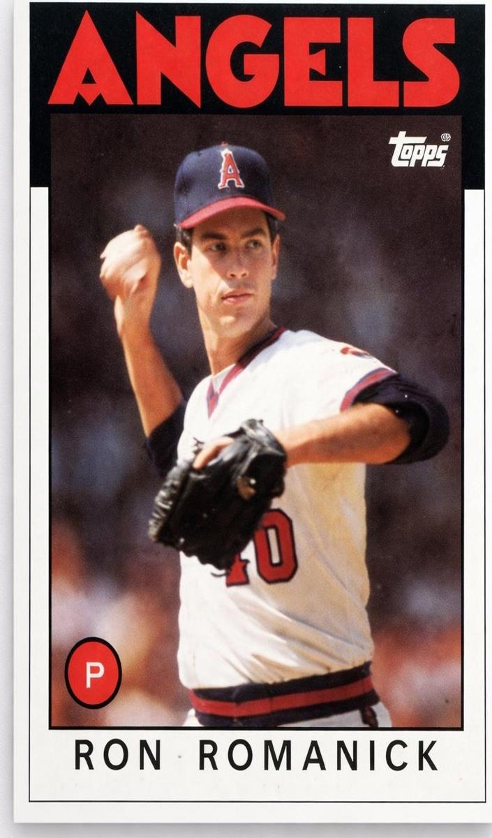 1986 Topps Ron Romanick #733 card