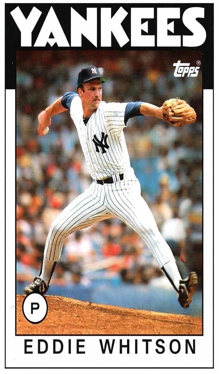 1986 Ed Whitson #15