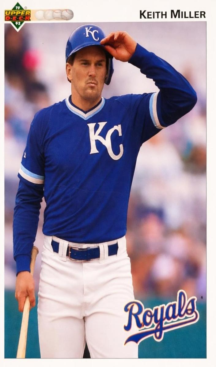 1992 Upper Deck Keith Miller #704 card