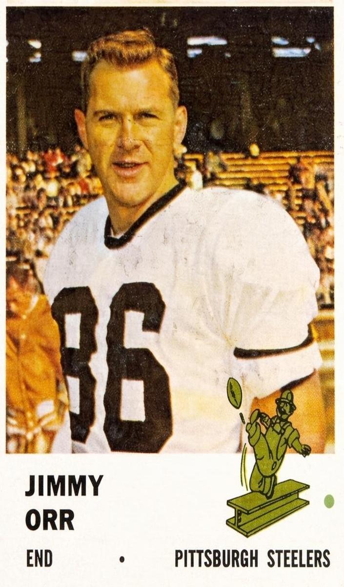 1961 Fleer Jimmy Orr #120 card