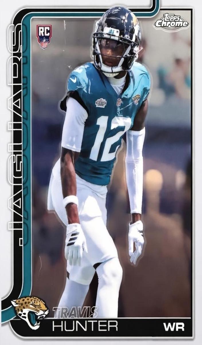 Travis Hunter - 2025 Topps Chrome Football