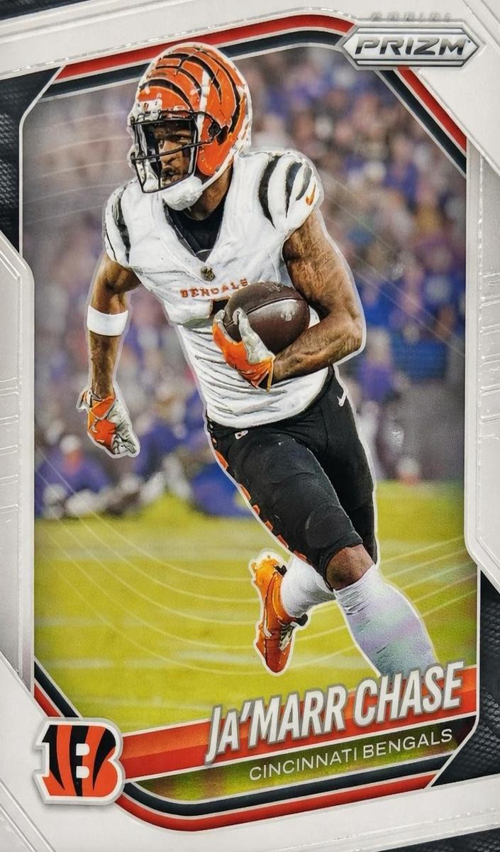 Ja'Marr Chase 2025 Prizm Football card