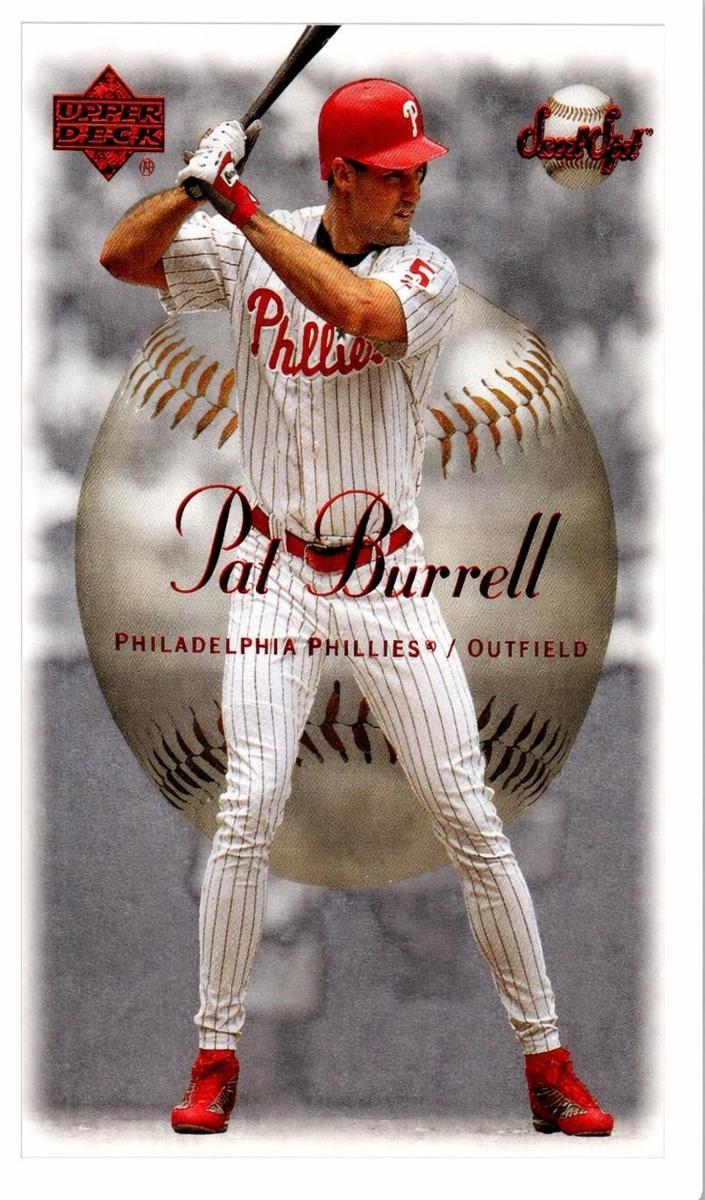 2001 Upper Deck Sweet Spot Pat Burrell #117 card