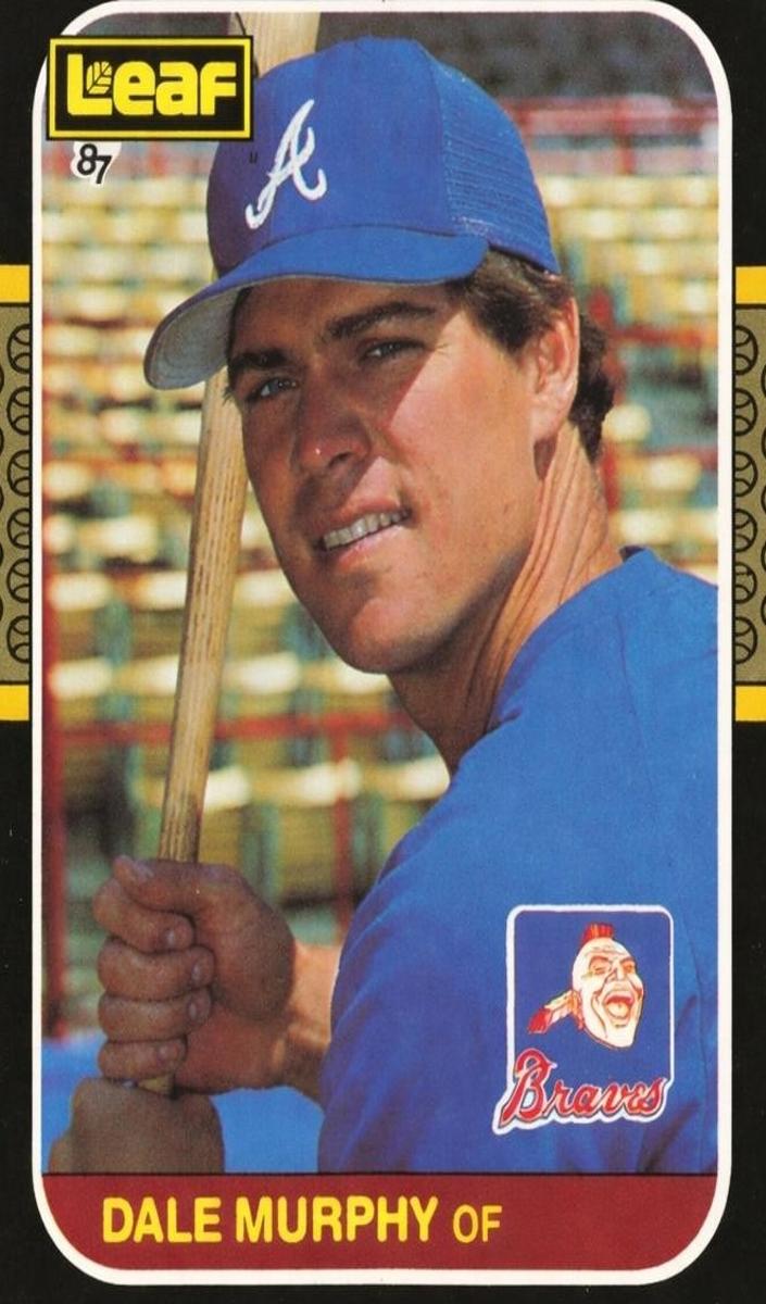 1987 Leaf Dale Murphy #141 card