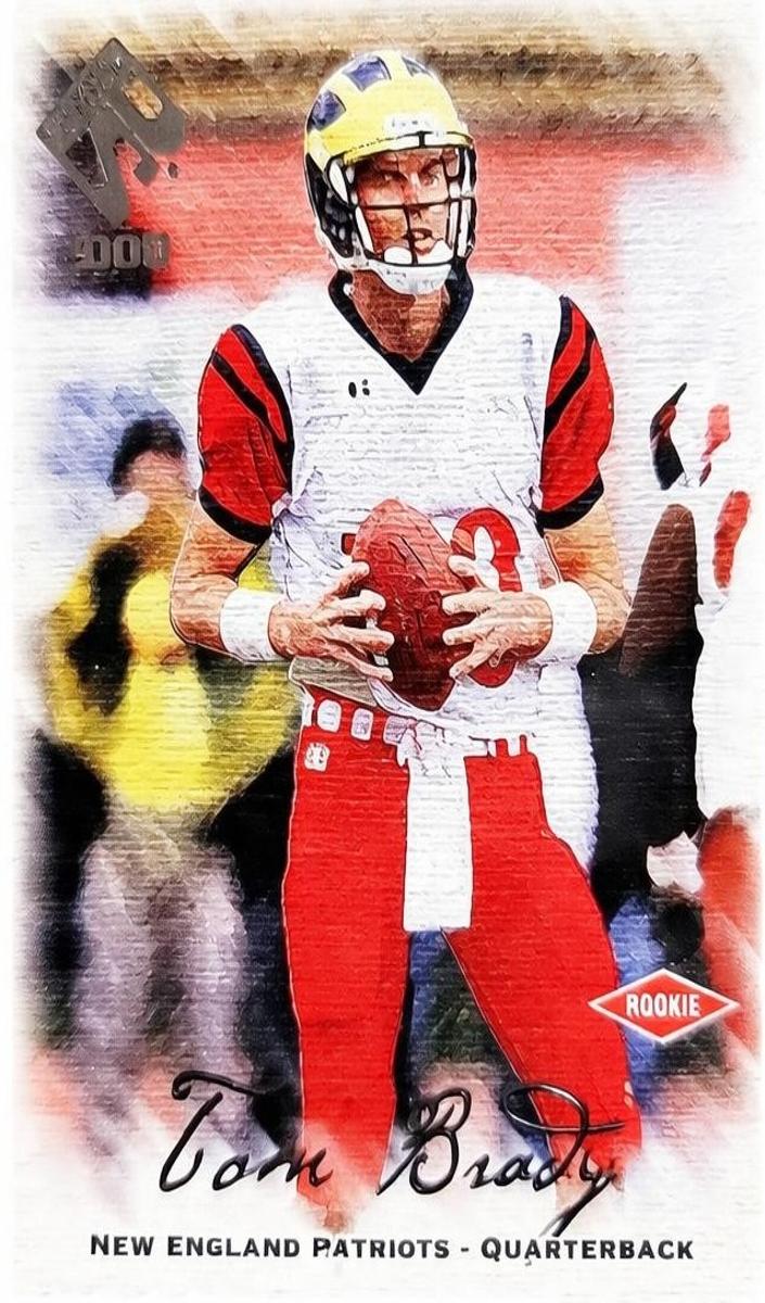 2000 Pacific Private Stock Tom Brady [Retail] #128 card
