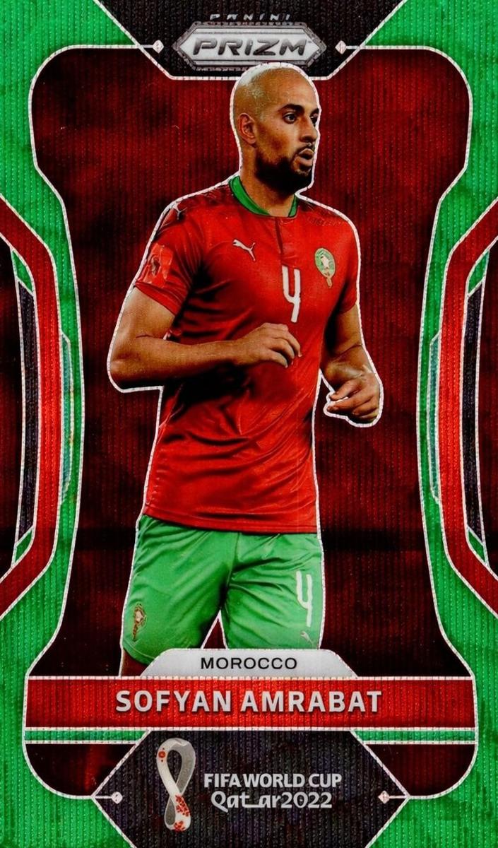 2022 Sofyan Amrabat [Prizms Green Wave] #243
