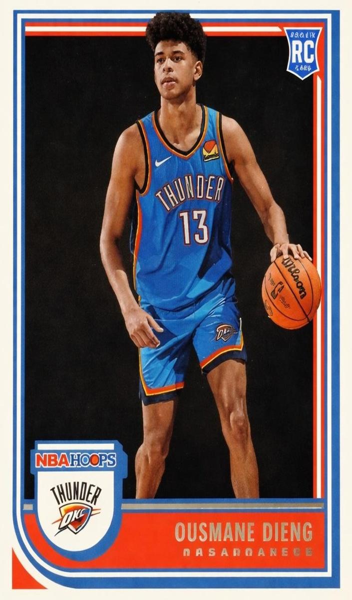 2022 Panini Hoops Ousmane Dieng #241 card