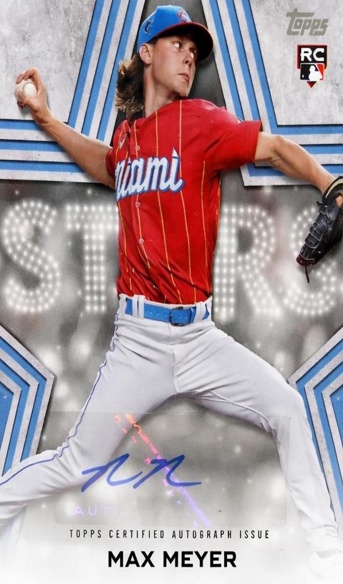 2023 Topps Max Meyer #BSA-MME card
