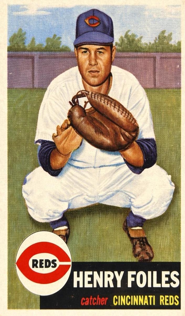 1953 Topps Henry Foiles #252 card