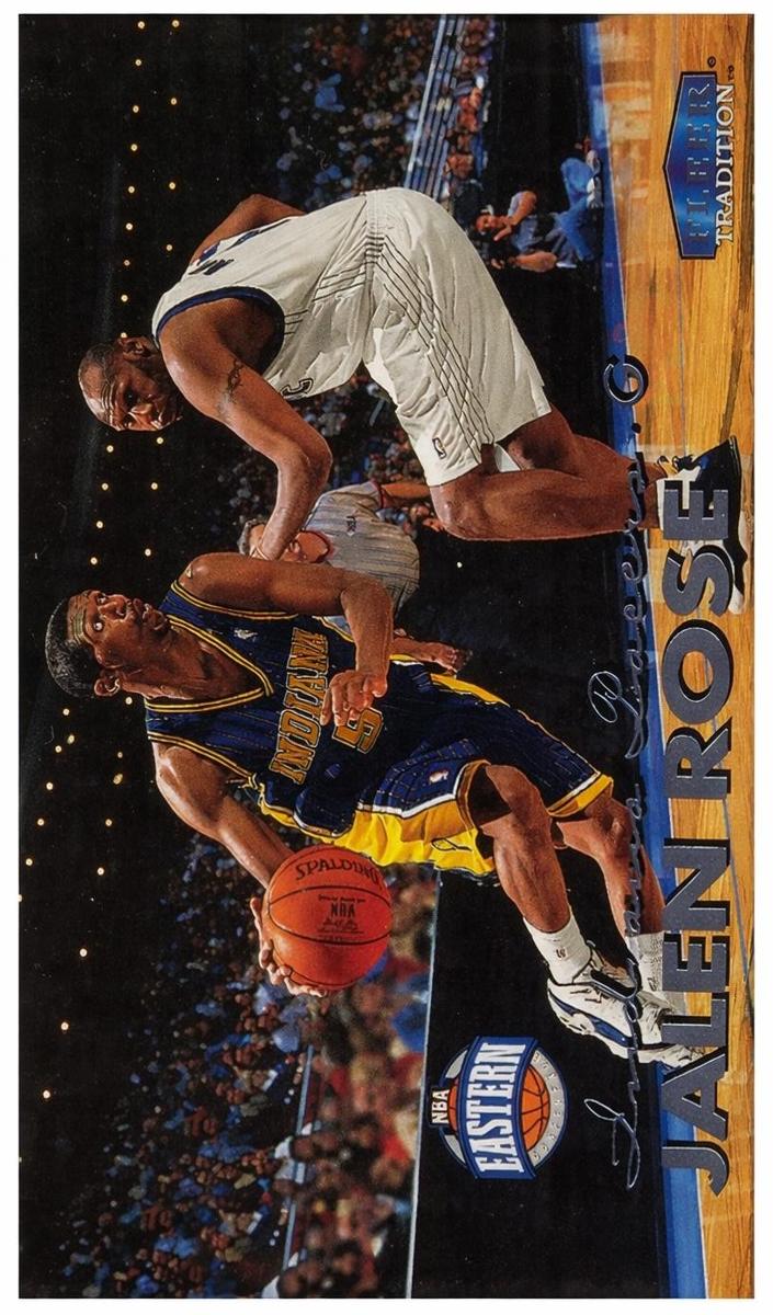 1999 Fleer Tradition Jalen Rose #170 card