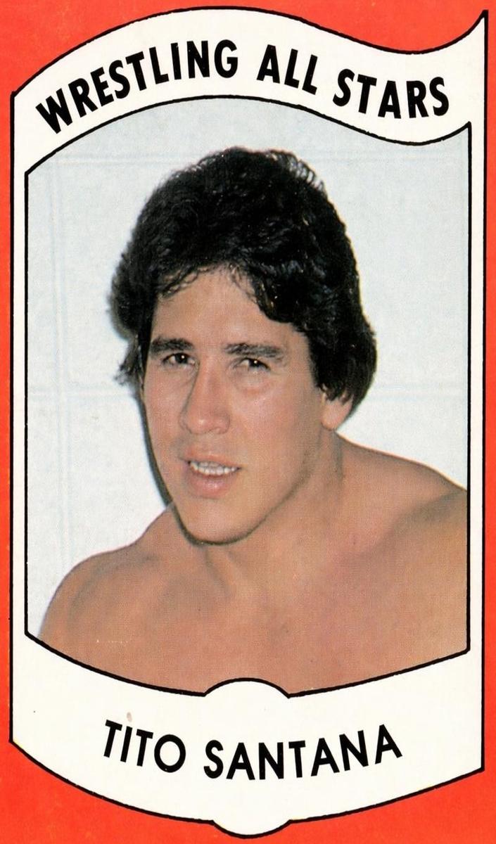 1982 Wrestling All Stars Series B Tito Santana #13 card