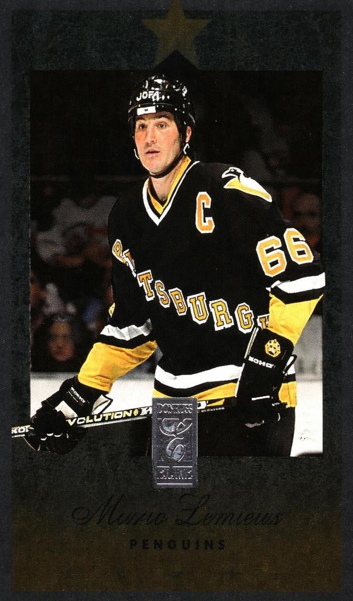 1995 Mario Lemieux [Die-Cuts] #66
