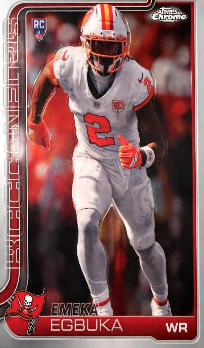 Emeka Egbuka 2025 Topps Chrome Football