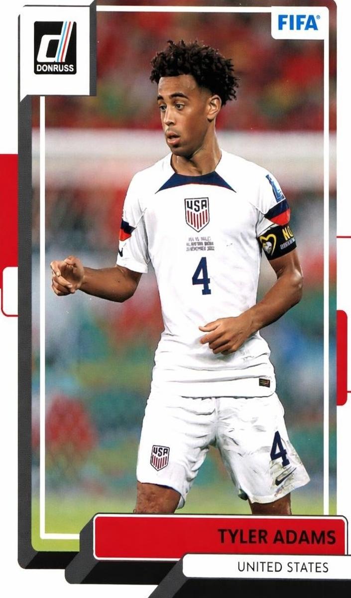 2022 Panini Donruss Tyler Adams #173 card