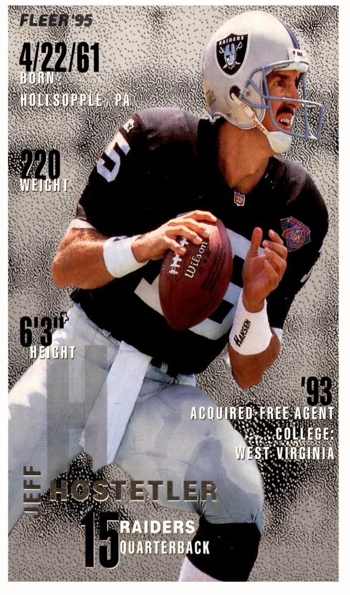 1995 Jeff Hostetler #192