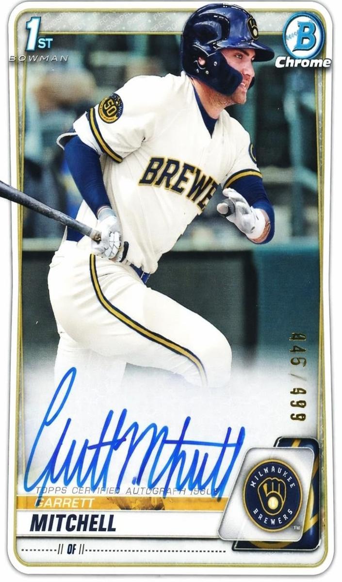2020 Garrett Mitchell [Refractor] #CDA-GM