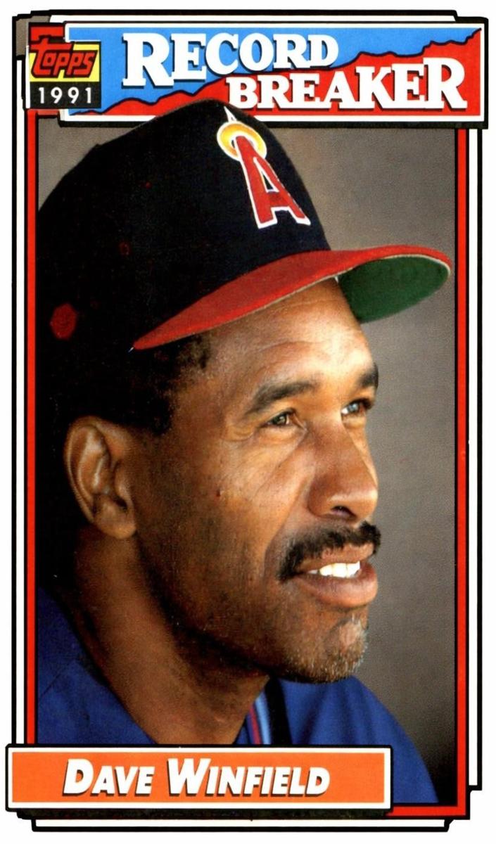 1992 Topps Dave Winfield #5 card