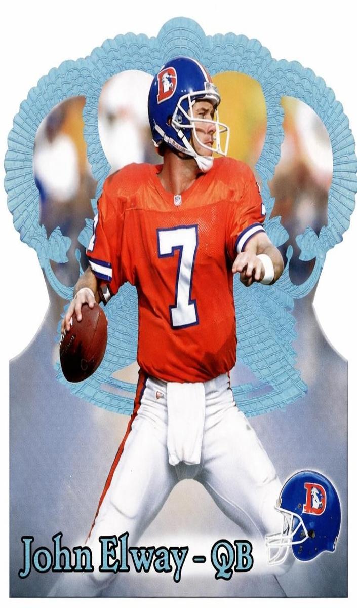1995 John Elway [Blue Holofoil] #130