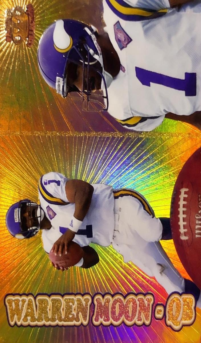 1995 Warren Moon [Gold] #164