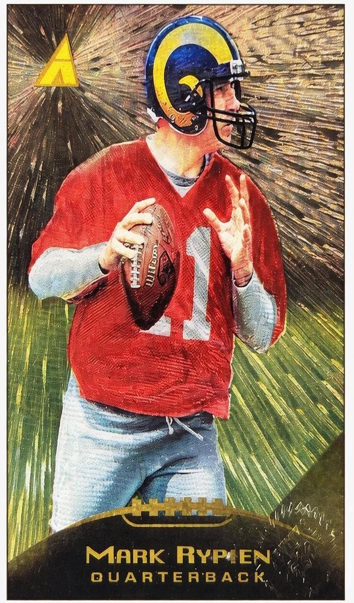 1995 Pinnacle Mark Rypien #97 card
