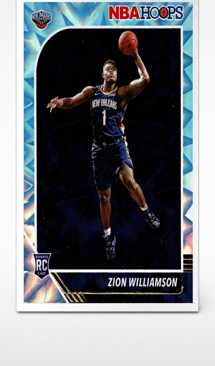 2019 Panini Hoops Base #258 Zion Williamson front