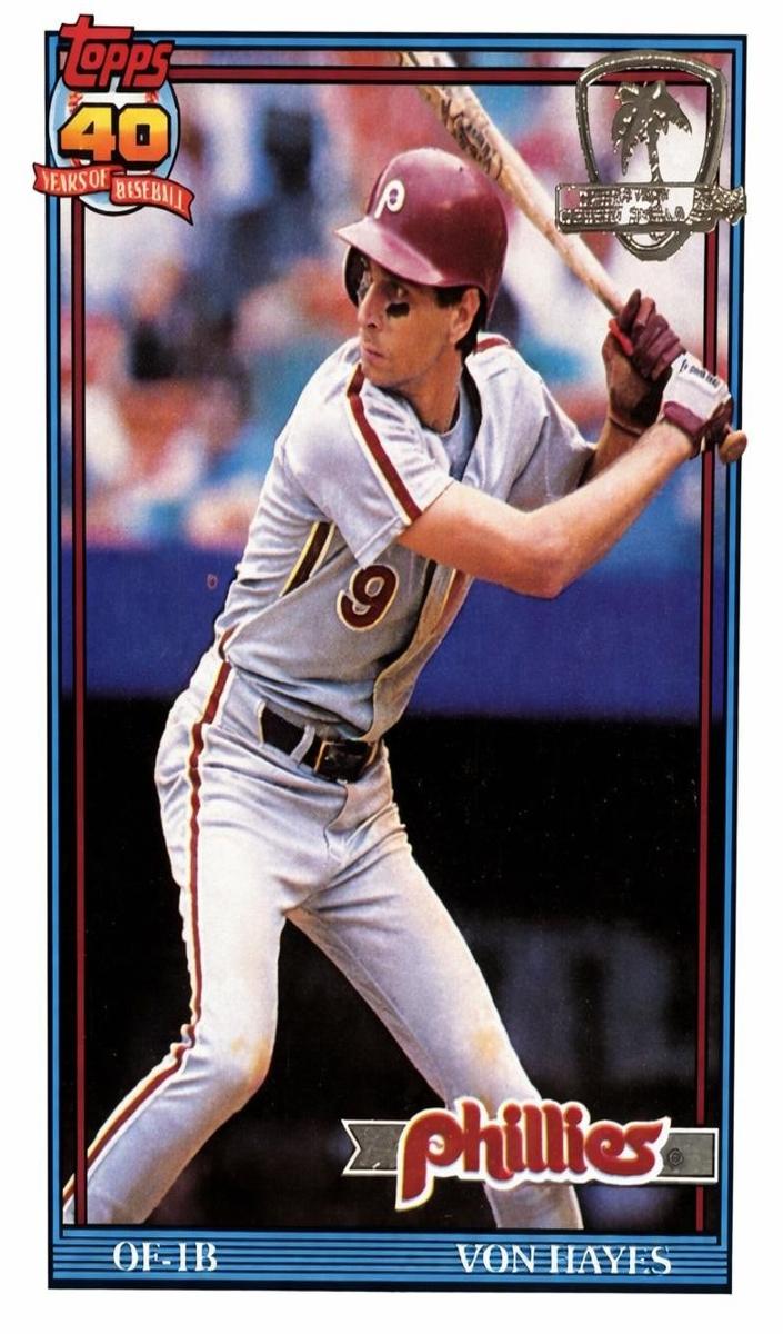 1991 Von Hayes #15