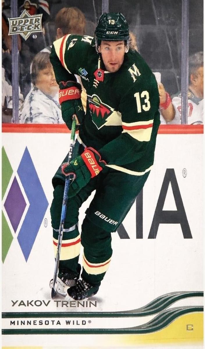 2025 Upper Deck Yakov Trenin #85 card