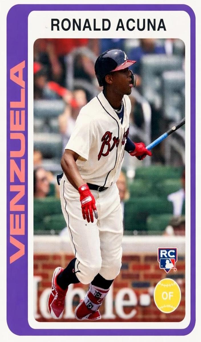 2018 Ronald Acuna #105