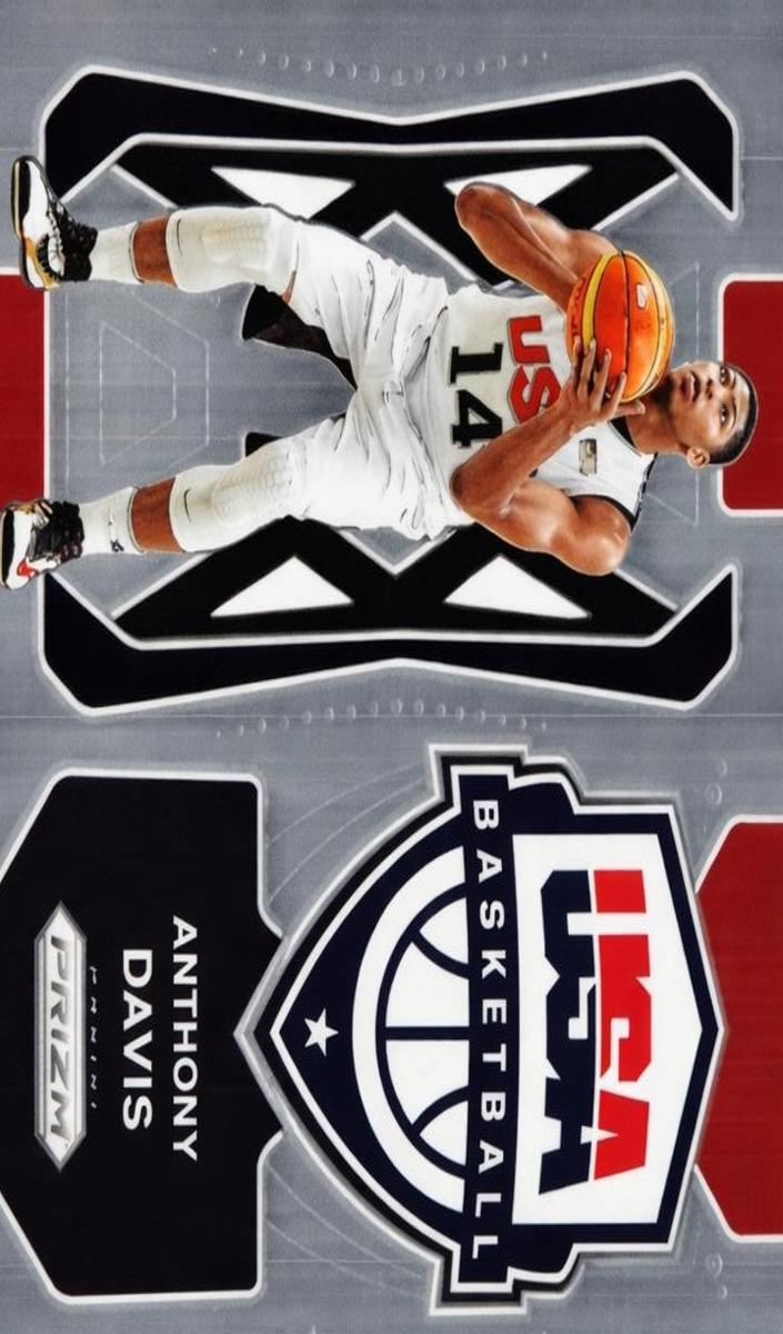 2021 Panini Prizm Anthony Davis #3 card