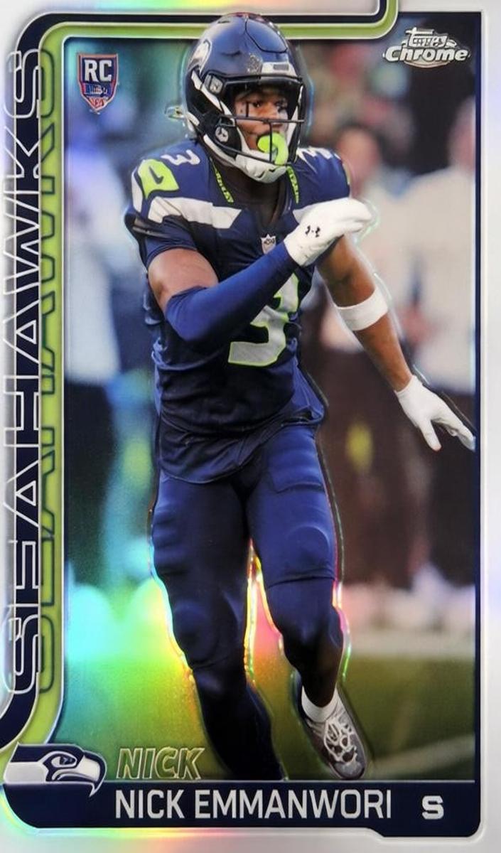 Nick Emmanwori 2025 Topps Chrome Football card