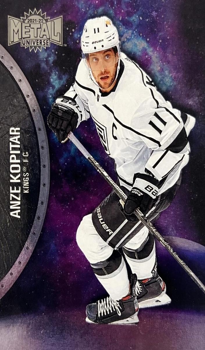 2021 Skybox Metal Universe Anze Kopitar #13 card